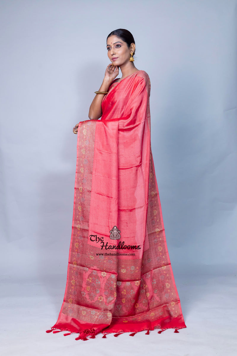 Pure Butter Crepe Banarasi Saree