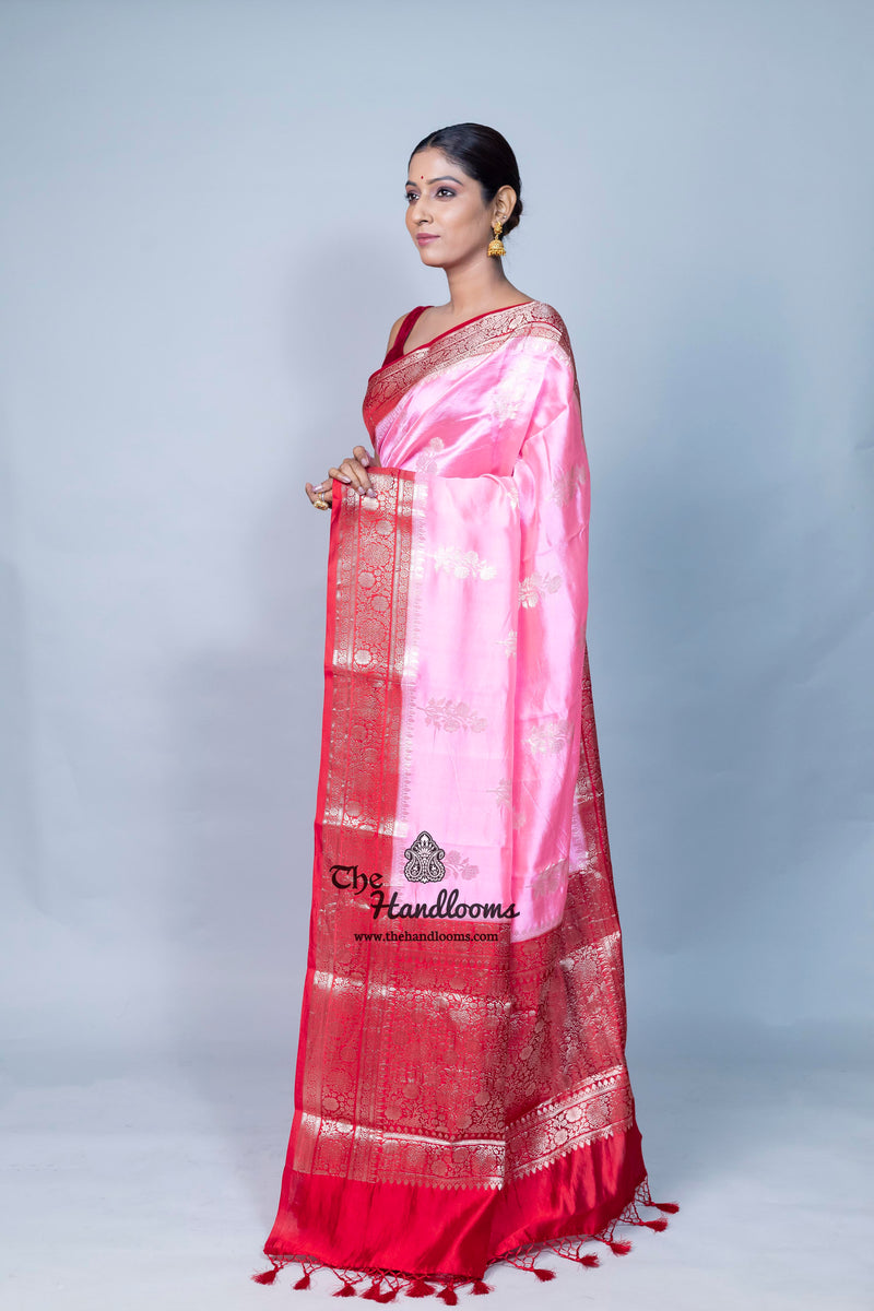 Pure Mango Silk Banarasi Handloom Saree