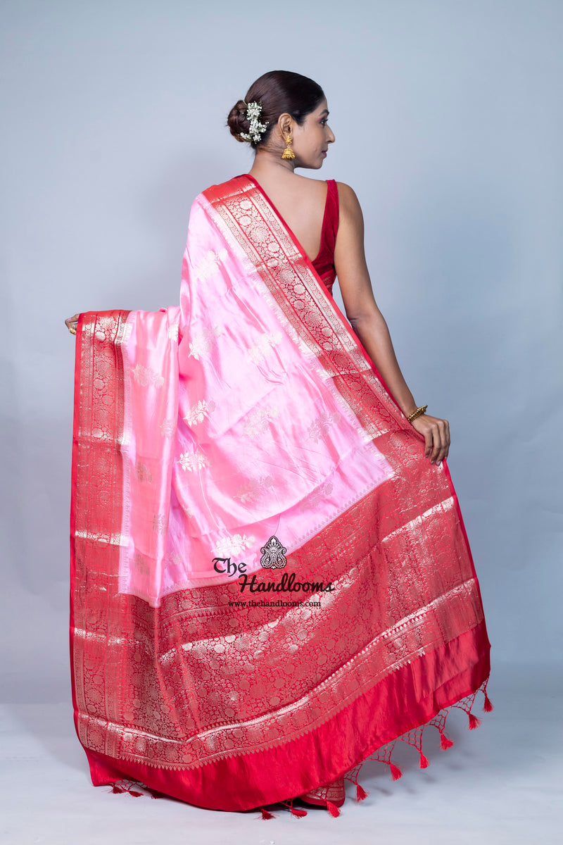 Pure Mango Silk Banarasi Handloom Saree