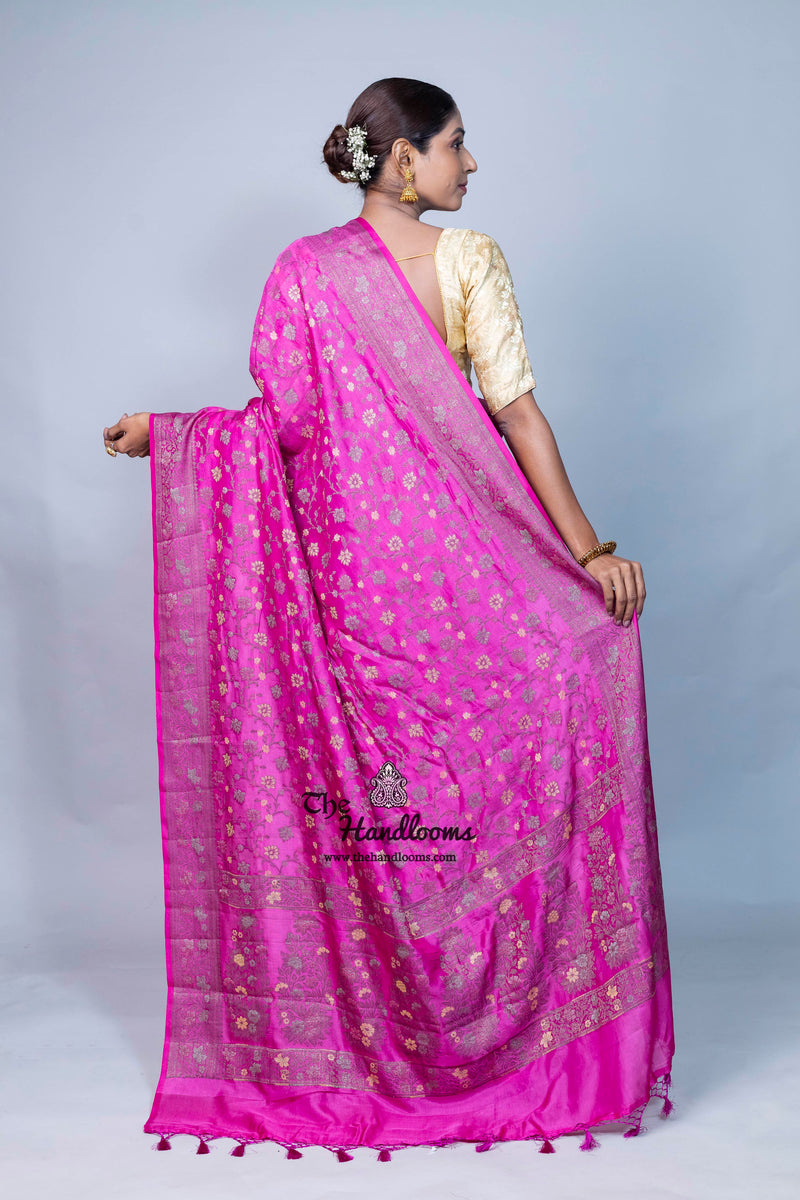 Pure Butter Crepe Banarasi Saree