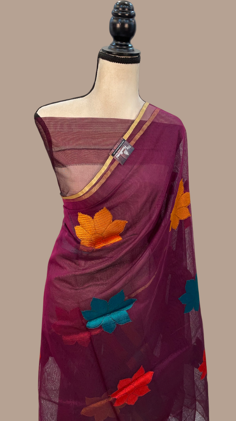 Pure Supernet Handloom Banarasi Saree - The Handlooms