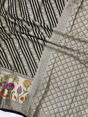 Pure Chiffon Khaddi Banarasi Saree - The Handlooms