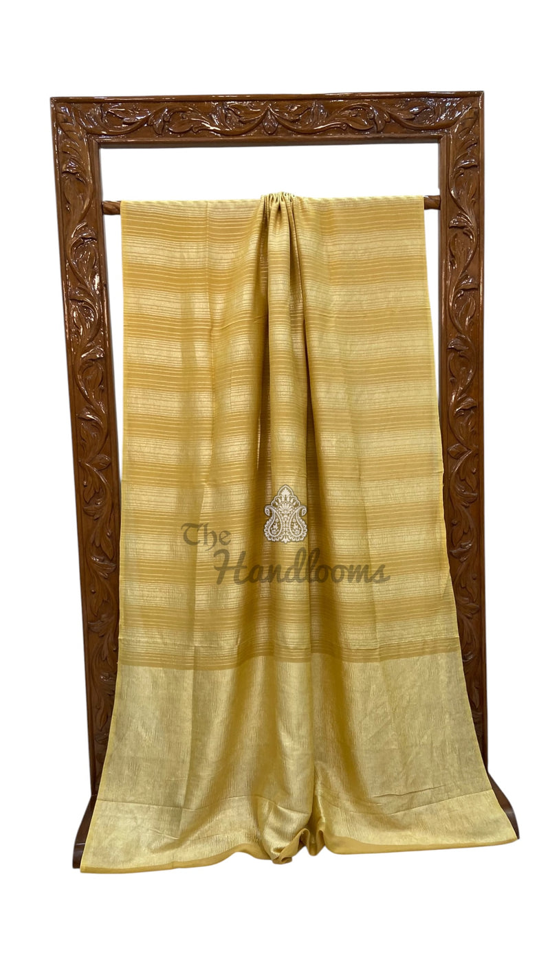 Pure Moonga Silk Handloom Banarasi Saree