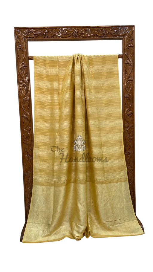 Pure Moonga Silk Handloom Banarasi Saree - The Handlooms