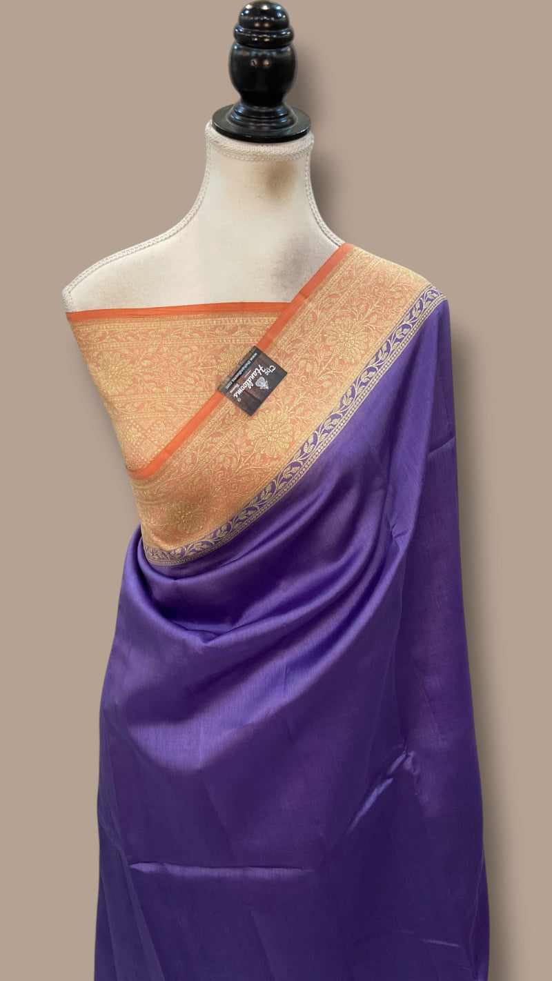 Pure Malbery Silk Banarasi Handloom Saree