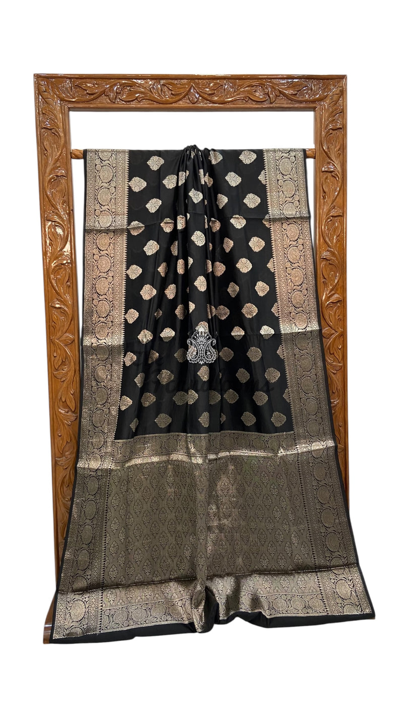 Pure Chiniya Silk Handloom Banarasi Saree