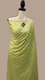 Pure Cotton Banarasi Brocade Handloom Saree - The Handlooms