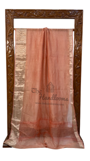 Pure Kora Tissue Handloom Banarasi Saree - The Handlooms