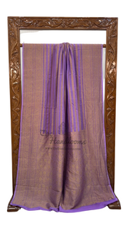 Khaddi Georgette Banarasi Saree -  Antique zari - The Handlooms