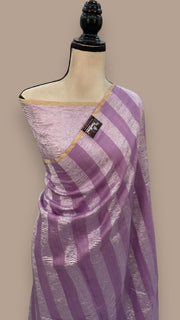 Pure Moonga Tissue Silk Banarasi Handloom Saree - The Handlooms