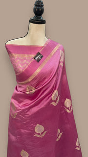 Pure Mango Silk Banarasi Handloom Saree - The Handlooms