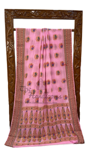 Pure Chiffon Khaddi Banarasi Saree - The Handlooms