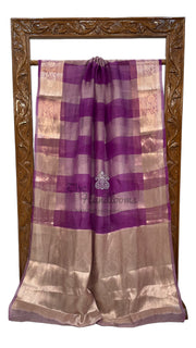 Pure Kora Tissue Handloom Banarasi Saree - The Handlooms