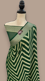 Pure Chiffon Khaddi Banarasi Saree - The Handlooms
