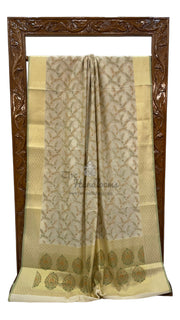 Pure Cotton Banarasi Handloom Saree - The Handlooms