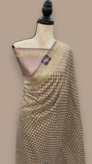 Pure Kora Tissue Crush Handloom Banarasi Saree - The Handlooms