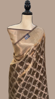 Pure Kora Tissue Handloom Banarasi Saree - The Handlooms