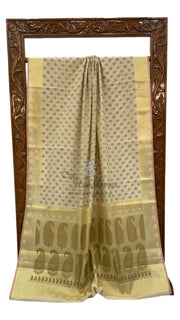 Pure Cotton Banarasi Handloom Saree - The Handlooms