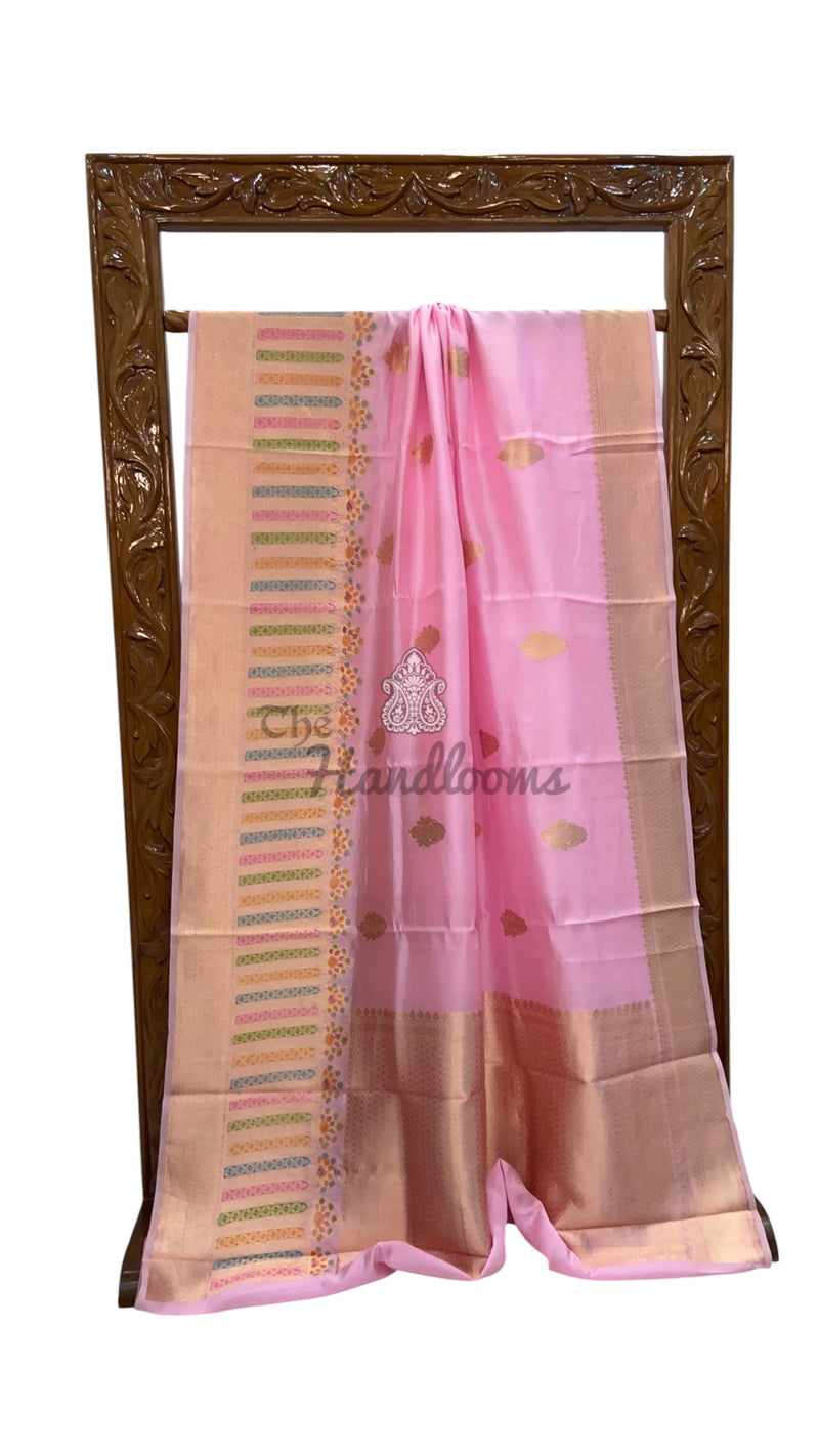 Pure Mango Silk Banarasi Handloom Saree