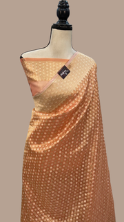 Pure Tissue Reshmi zari Banarasi Saree - The Handlooms