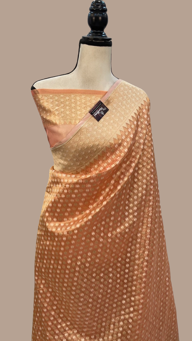 Pure Tissue Reshmi zari Banarasi Saree