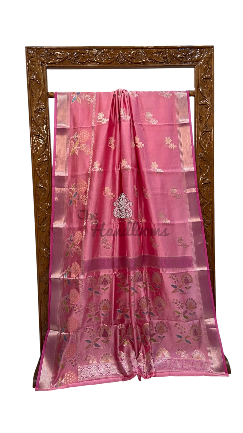 Pure Mango Silk Banarasi Handloom Saree