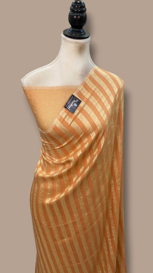 Pure Moonga Silk Handloom Banarasi Saree - The Handlooms