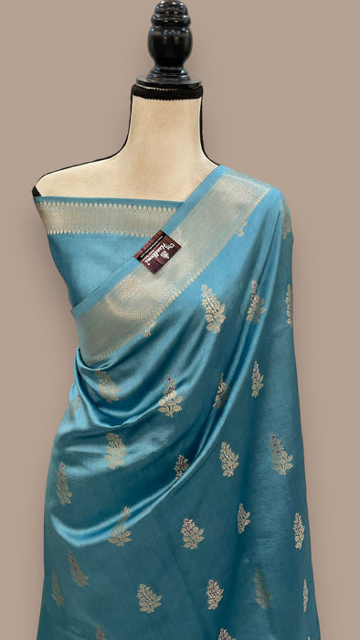 Pure Mango Silk Banarasi Handloom Saree