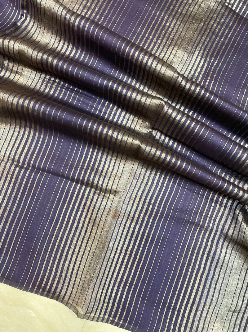 Pure tissue Chanderi Handloom Banarasi Saree - The Handlooms