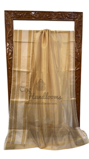 Pure Kora Tissue Handloom Banarasi Saree - The Handlooms