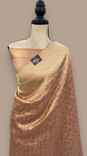 Pure Tissue Reshmi zari Banarasi Saree - The Handlooms