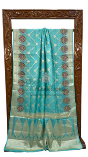 Pure Tussar Silk Handloom Banarasi Saree - The Handlooms