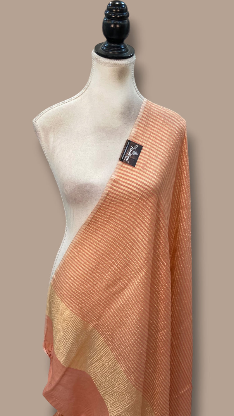 Pure Moonga Silk Handloom Banarasi Dupatta