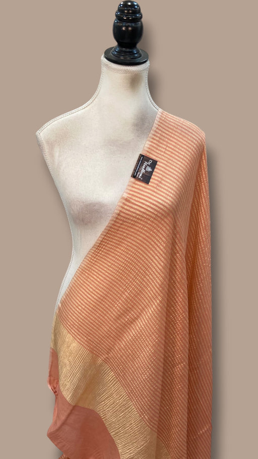 Pure Moonga Silk Handloom Banarasi Dupatta - The Handlooms