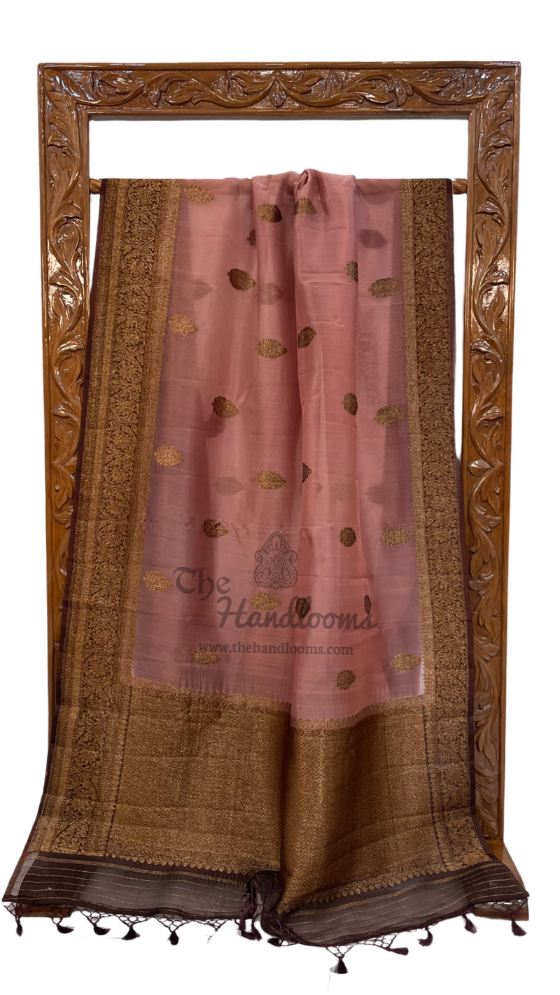 Pure Kora Handloom Banarasi Saree - The Handlooms