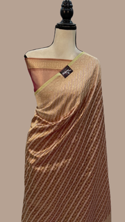 Pure Tissue Reshmi zari Banarasi Saree - The Handlooms