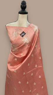 Pure Mango Silk Banarasi Handloom Saree - The Handlooms