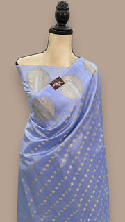 Pure Mango Silk Banarasi Handloom Saree - The Handlooms