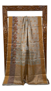 Pure Tussar Silk Handloom Banarasi Saree - The Handlooms