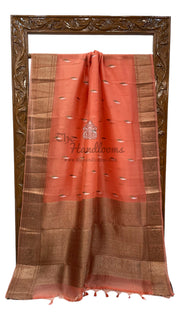 Pure Kora Handloom Banarasi Saree - The Handlooms