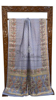 Pure Tussar Silk Handloom Banarasi Saree - The Handlooms