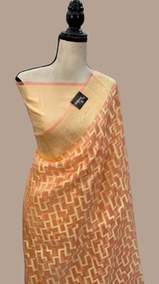 Pure Kora Handloom Banarasi Saree - The Handlooms