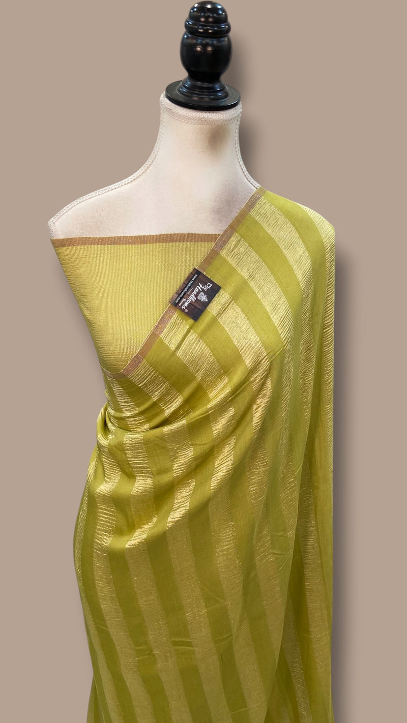 Pure Moonga Silk Handloom Banarasi Saree