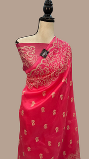 Organza Chikankari Handloom Banarasi Saree - The Handlooms
