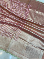 Pure Tissue Reshmi zari Banarasi Saree - The Handlooms