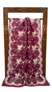 Organza Chikankari Handloom Banarasi Saree - The Handlooms