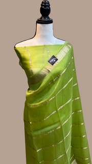 Pure Kora Handloom Banarasi Saree - The Handlooms