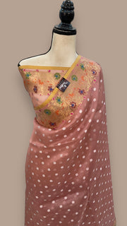 Pure Kora Handloom Banarasi Saree - The Handlooms