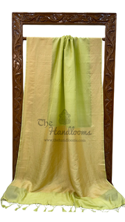 Pure Katan Silk Banarasi Handloom Saree - All over Kadua Plain - The Handlooms