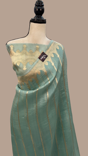 Pure Kora Handloom Banarasi Saree - The Handlooms